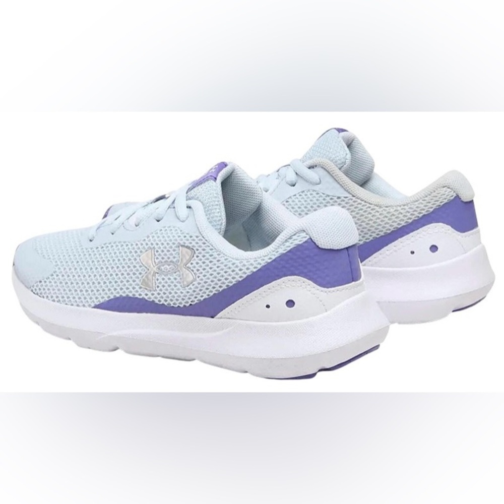 Under Armour Sky Blue and Violet Sneakers